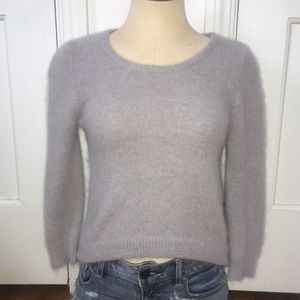 Bebe Fuzzy Soft Sweater